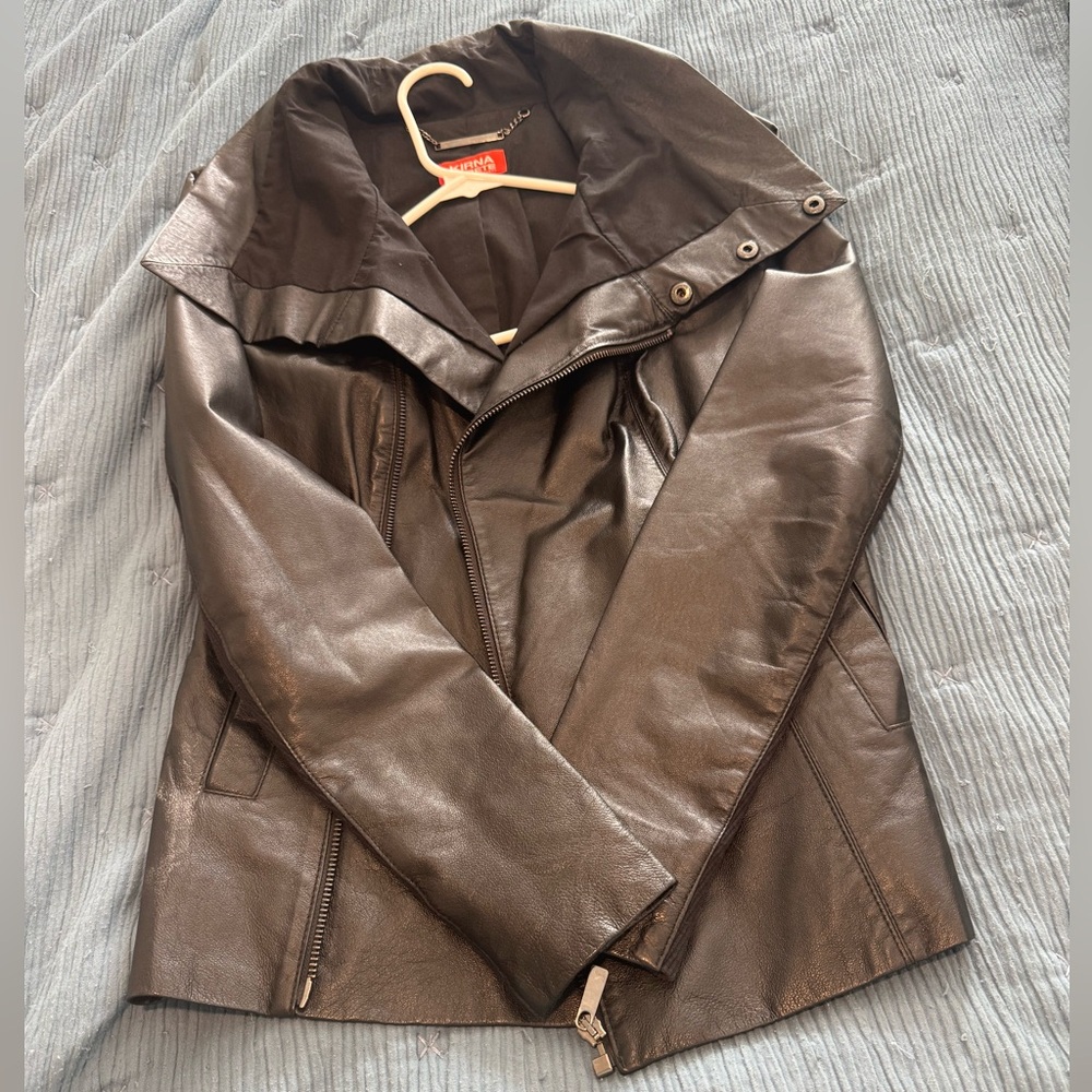 GUC Kirna Zabete for Target real leather jacket size medium